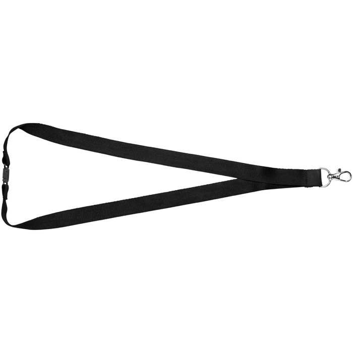 Lanyard de bambú con clip de seguridad
