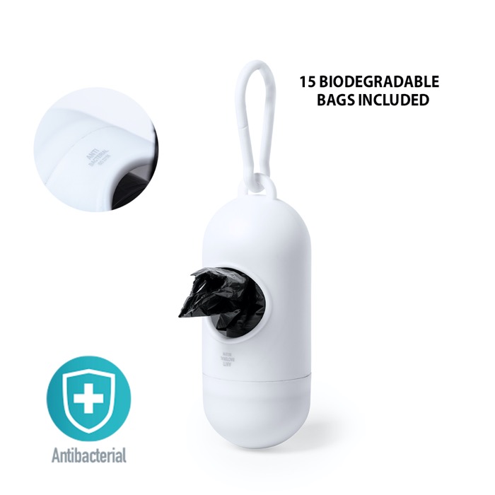 Dispensador Bolsas Antibacteriano