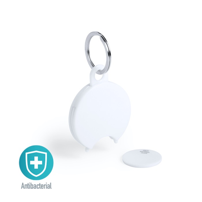 Llavero Moneda Antibacteriano
