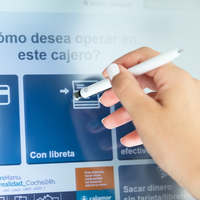 Bolígrafo Puntero Antibacteriano