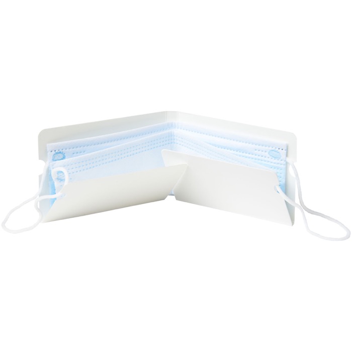 Cartera plegable para mascarillas