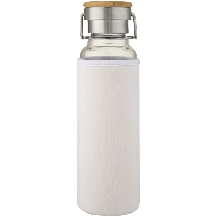 Botella de vidrio borosilicato con funda de neopreno de 660 ml