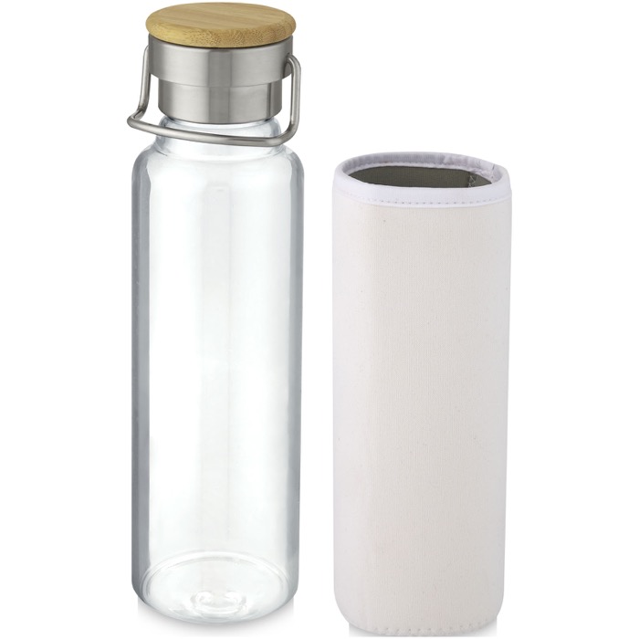 Botella de vidrio borosilicato con funda de neopreno de 660 ml