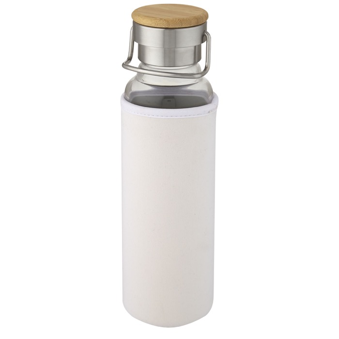 Botella de vidrio borosilicato con funda de neopreno de 660 ml